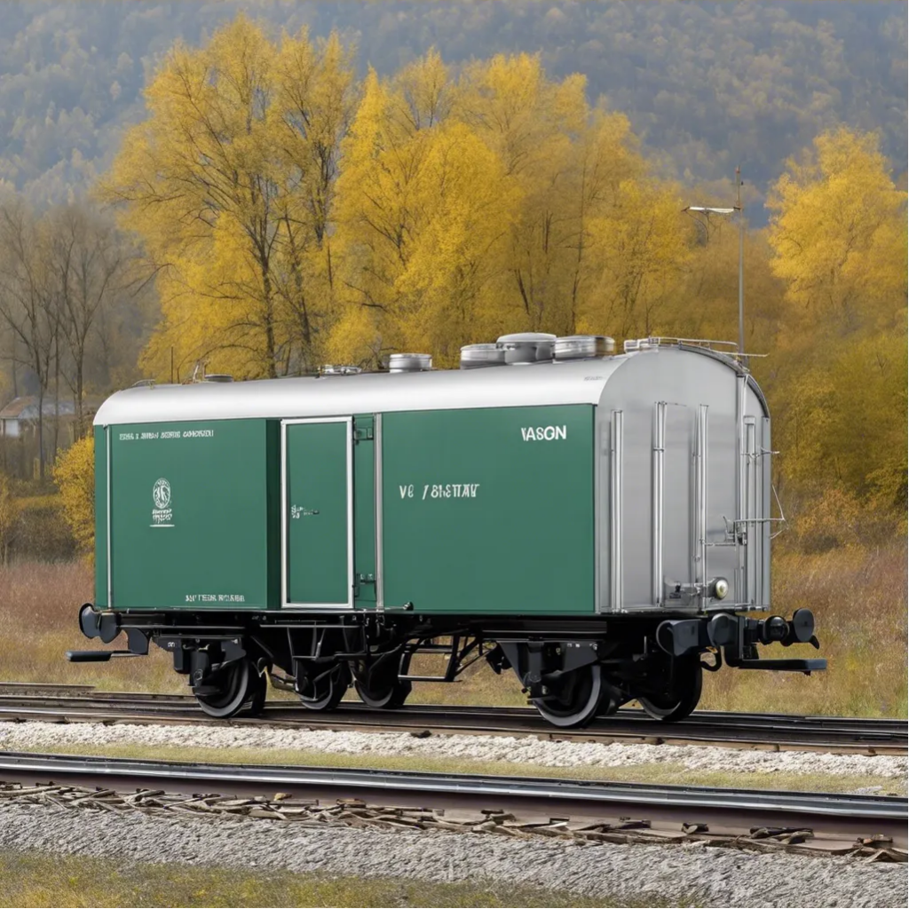 современный железнодорожный ИВ-термос (изотермический вагон термос)